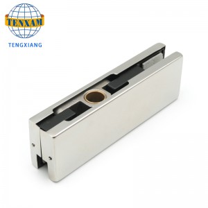 Porte en verre inoxydable de haute qualité pour le Bureau