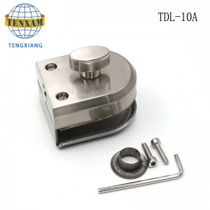 Matériel de verre de Guangdong Factory Deux Verrouillage en verre coulissant en verre